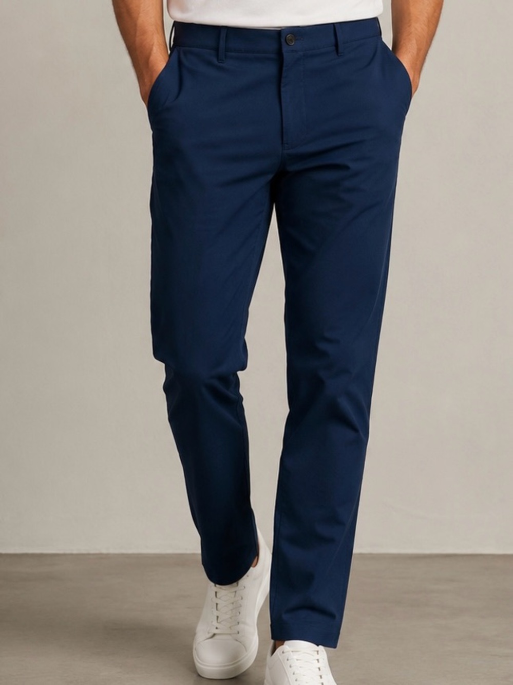 Banana Republic Navy Slim Fit Chinos